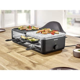 Appareil a raclette SEVERIN - RG2366 - Jusqu'a 8 personnes - Pierre naturelle et plaque de cuisson réversible - 1300W