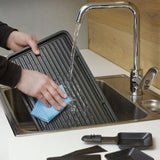 Appareil a raclette - SEVERIN - RG9670 - 8 personnes - Grande plaque de cuisson antiadhÈsive  41,7 x 26,3 cm - 1400 W - Noir