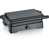 Grill SEVERIN - KG2391 - Surface de cuisson 28x17cm - Ouverture 180°C - 1800W