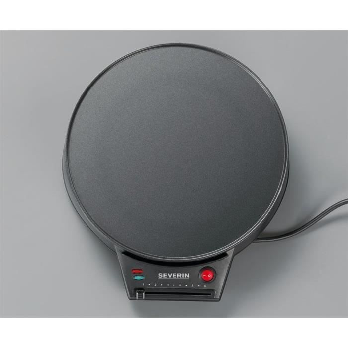 Crepiere SEVERIN - CM2198 - Diametre 30cm - Thermostat réglable - 1000W