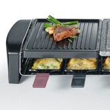 Appareil a raclette SEVERIN - RG9645 - Jusqu'a 8 personnes - Plaques de cuisson combinées - 1400W