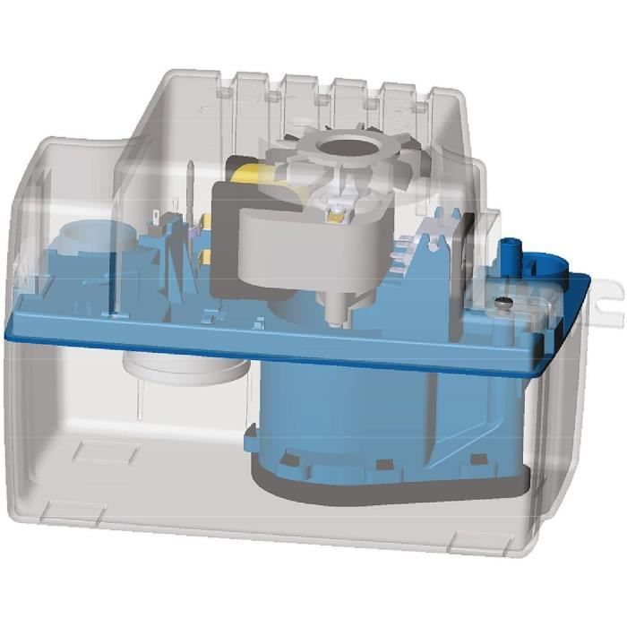 Pompe de relevage de condensats - SFA - Sanicondens Eco V02 - Chaudiere / Climatisation - 45 dBA - 2 entrées