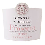 Signore Giuseppe Extra Dry 2024 Prosecco - Vin rosé d'Italie
