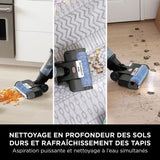 Shark HydroVac WD210EU - Aspirateur Laveur sans fil pour sols durs - Brosse rotative antimicrobienne