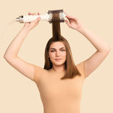 Brosse coiffante Shark Brosse chauffante et peigne lissant Shark SmoothStyle Blanc Argent