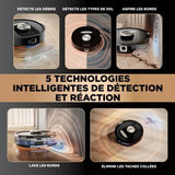 Aspirateur Robot et Laveur Shark RV2800ZEEU PowerDetect NeverTouch Pro 2-en-1 - Autovidant - Autoremplissant - Autonettoyant