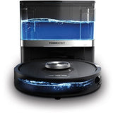 Aspirateur Robot et Laveur SHARK PowerDetect NeverTouch RV2800YEEU - Autovidant - 650 Watts - 2 brosses latérales