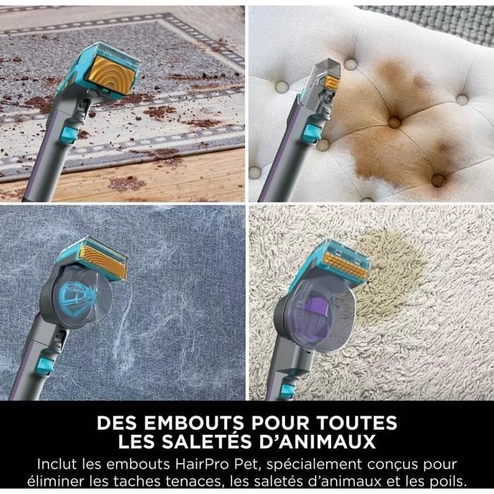SHARK PX250EUT StainStriker Détacheur HairPro Pet - Moquettes, tapis, meubles, escaliers les voitures - 450W - 1,2 L - 1,26 m