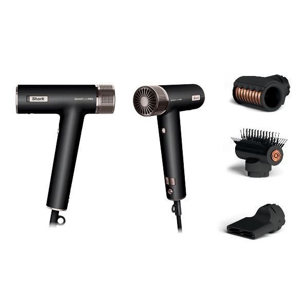 Seche-cheveux - Shark - HD731EU - SpeedStyle Pro 3-en-1 - 1750 W - Mode Bouclier du Cuir Chevelu