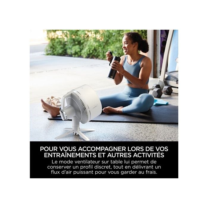 Ventilateur - Shark - FlexBreeze - Ultra rapide - Avec ou sans fil - 5 vitesses