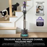 Aspirateur Balai - Shark Power Detect IP3251EUT - Base de vidage automatique - 2L - 70 min autonomie