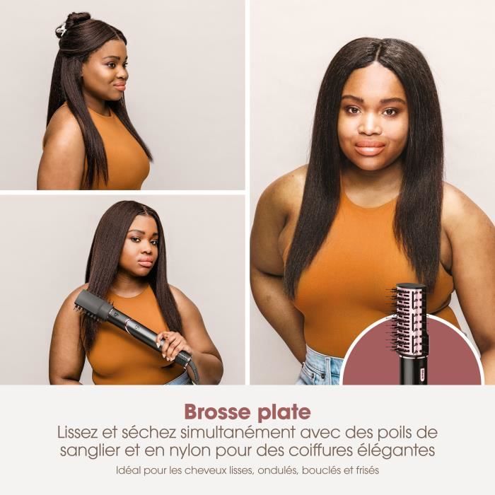 Seche-cheveux & styler 2 en 1 - SHARK FLEXSTYLE - HD446EU- 5 accessoires - Noire- 1400 W- Edition 2024