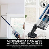 SHARK PowerPro IZ380EU - Aspirateur Balai sans fil - Léger et Flexible - Technologie FloorDetect - Anti-emmelement