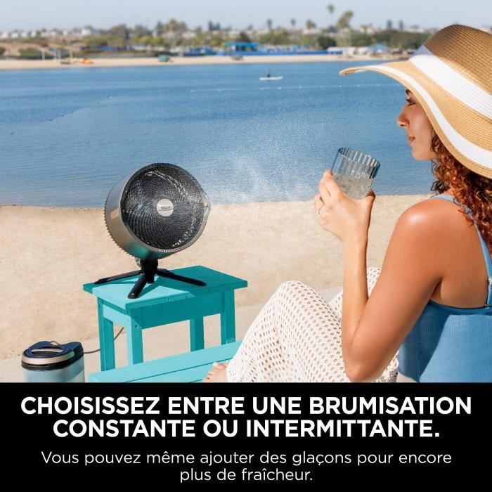 Ventilateur brumisateur - SHARK - FA300EU - Intérieur et extérieur - FlexBreeze ProMist