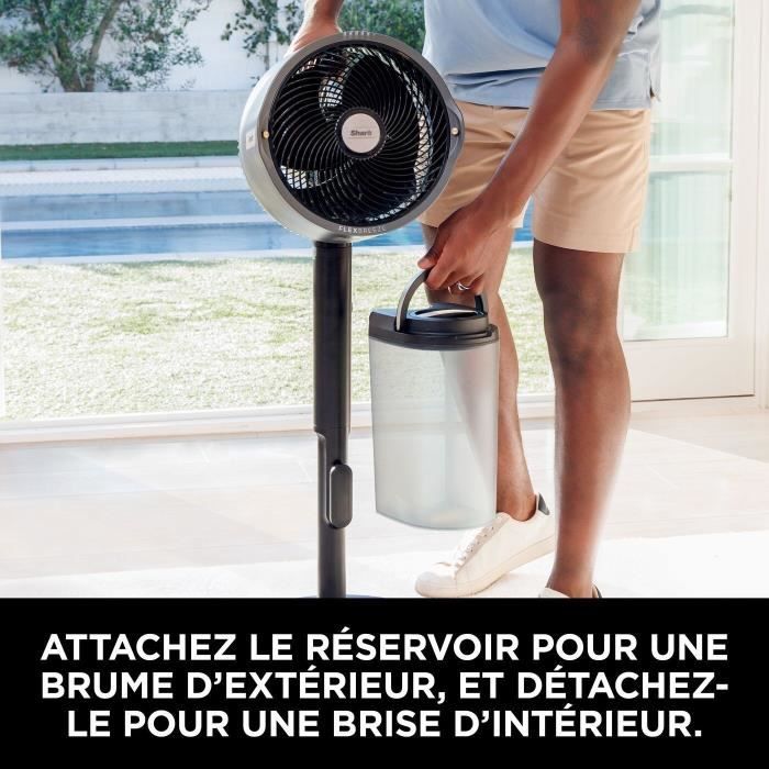 Ventilateur brumisateur - SHARK - FA300EU - Intérieur et extérieur - FlexBreeze ProMist