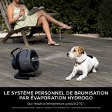 Ventilateur brumisateur - SHARK - FA050EU - FlexBreeze HydroGo -