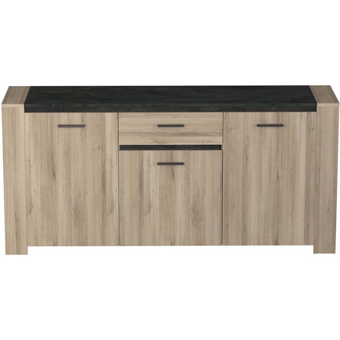 Ensemble table et buffet - SHEFFIELD - Chene Kronberg / Sidewalk - DEMEYERE