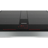 Table induction - SIEMENS - IQ700 - 4 foyers - 60 cm - Noir - Dual LightSlider
