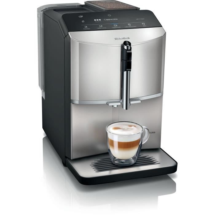 Expresso Broyeur - SIEMENS - EQ300 TF303E07 - Inox Silver