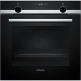 Four ecoclean Softclose - SIEMENS IQ500 - HB557GBS3F - Noir - 7 modes de cuisson - 59,5 x 59,4 x 54,8 cm