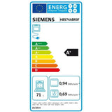 Four pyrolyse - SIEMENS IQ300 - HB574ABR3F - Noir - 7 modes de cuisson - 59,5 x 59,4 x 54,8 cm