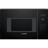 Micro-ondes simple encastrable -BOSCH SER4 - BFL523MB1F - Noir - 7 programmes auto - 38,2 x 59,4 x 31,7 cm