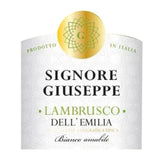Signore Giuseppe Bianco - Lambrusco