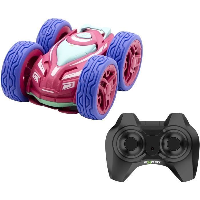 Voiture Télécommandée - EXOST - 360 Mini Flip Amazone 1:34 - 8 km/h - 10 cm - rose - des 5 ans