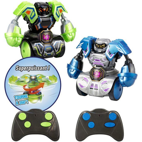Robot radiocommandé 2.0 - YCOO - Robot Kombat Tornado - Combat 360° - LED & Sons - Pack 2 joueurs - Des 5 ans