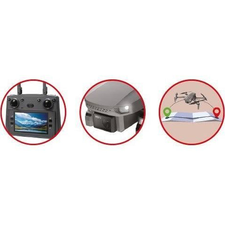 Drone Pro - SILVERLIT - Pliable - Caméra - GPS - Batteries - Des 14 ans