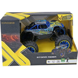 Voiture radiocommandée - EXOST - Storm Rider - 2,4 GHz - Tout-terrain - Portée 25 m - Batterie rechargeable - Des 5 ans