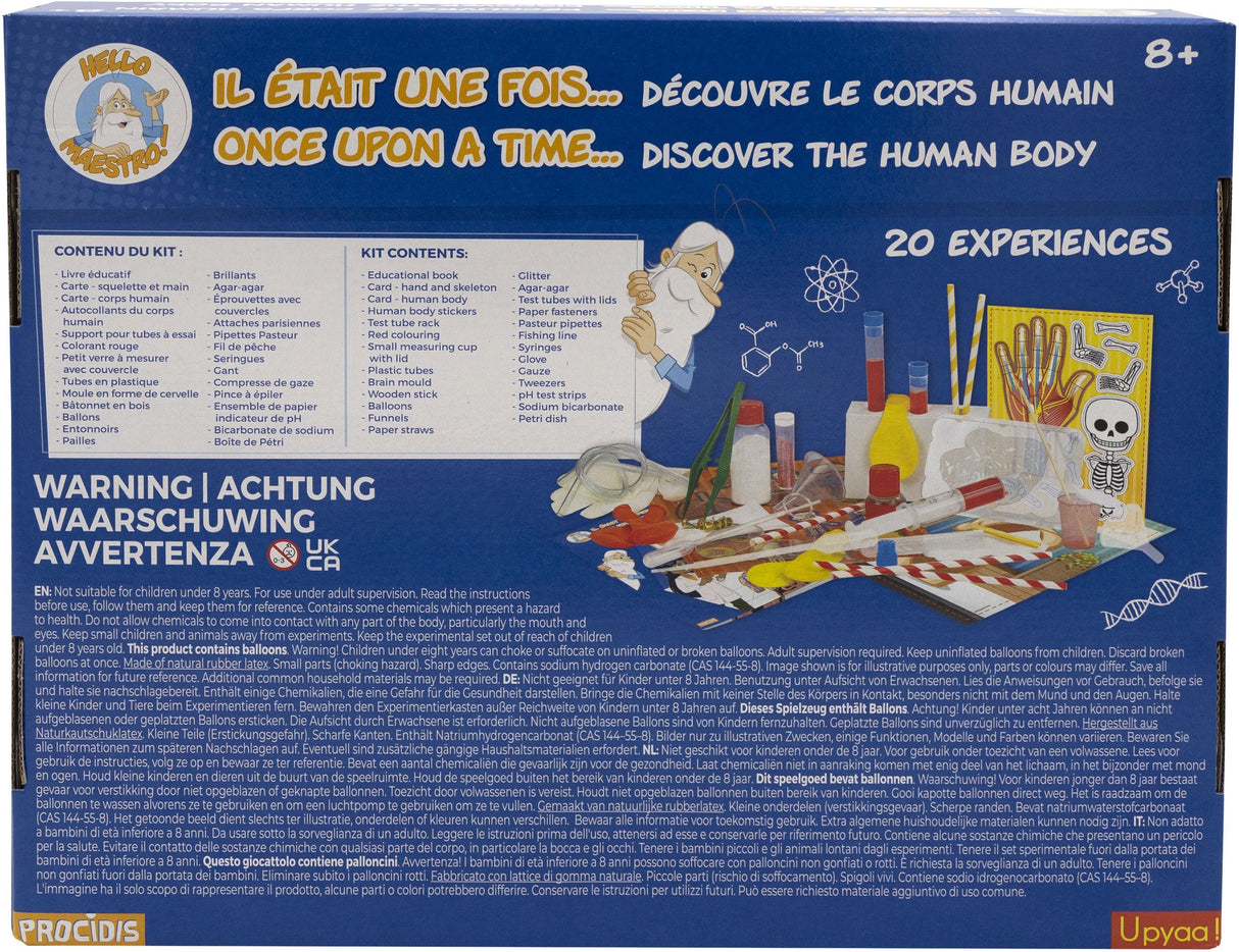 A la découverte du corps humain - HELLO MAESTRO