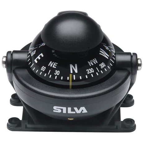 Compas bateau - SILVA - C58 - Éclairage 12V - Étrier de montage - Navigation nocturne