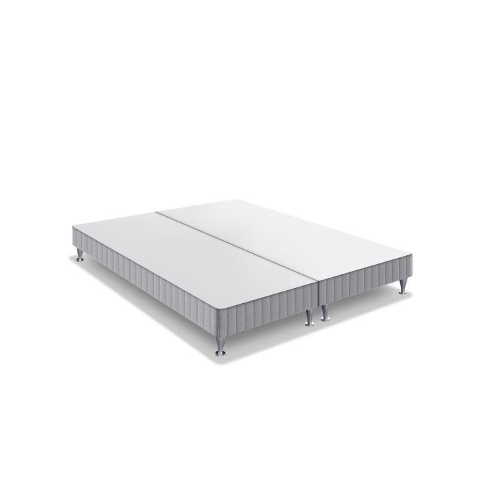 Sommiers 2x90x200 cm a lattes - Bois massif - SIMMONS