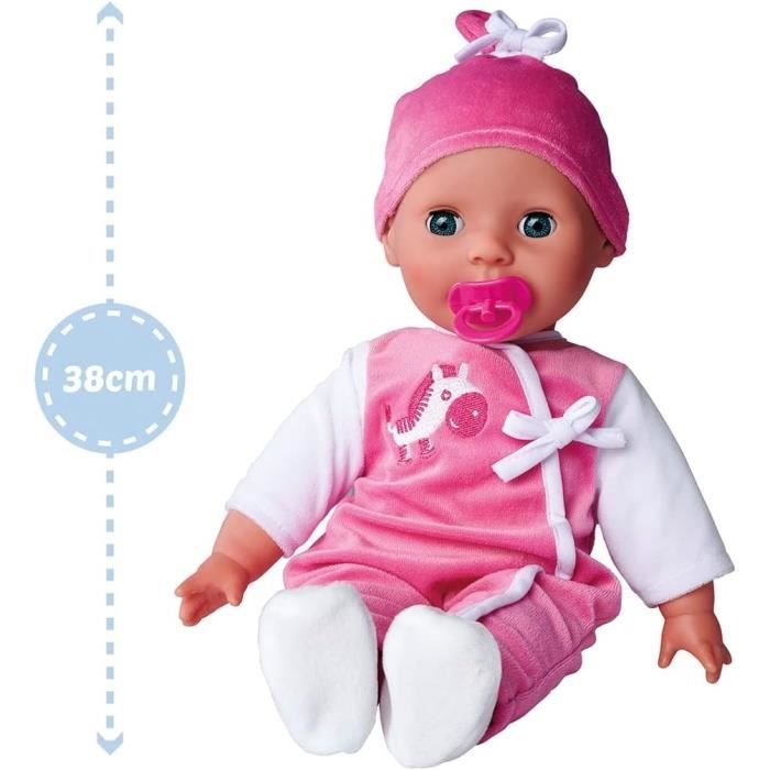 Simba - Laura Poupée Parle - 38cm - Corps souple - 24 sons - Piles incluses