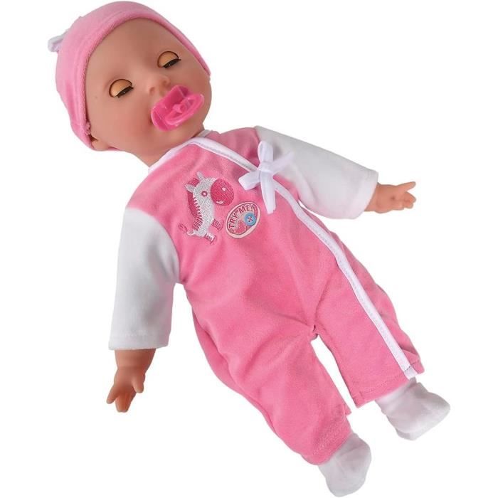 Simba - Laura Poupée Parle - 38cm - Corps souple - 24 sons - Piles incluses