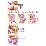 Smoby - Steffi Love - Future Maman - PoupÈe mannequin enceinte (29cm) - Accesoires pour bÈbÈ - Bouton pour faire grossir son ventre