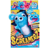 Smoby - Screamerz - Peluche intéractive amusante - Ours - 25 cm - Bruits en la secouant ou appuyant sur le bouton