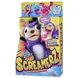 Smoby - Screamerz - Peluche intéractive amusante - Singe - 28 cm - Bruits en la secouant ou appuyant sur le bouton