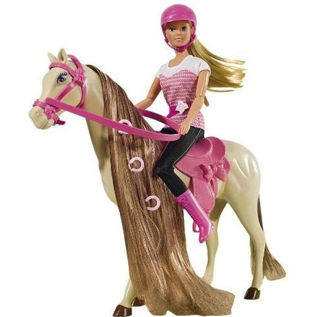 Poupée Steffi Love Equitation 29 cm - SIMBA - Pour filles a partir de 3 ans - Rose