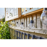 Guirlande solaire - SMART GARDEN - GloBulb - 10 Lumens - 40 ampoules - LEDs blanc chaud - Plastique - L 18.4 m