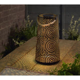 Lanterne Solaire - SMART GARDEN - Muscat XL - 5 lumens - LED blanc froid - Métal - 36.5 x 21.5 x 21.5 cm