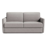 Canapé convertible express - 3 places - SMALL - Tissu gris - 168 x 98 x 86 cm