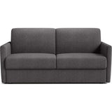 Canapé convertible express - 3 places - SMALL - Tissu anthracite - 168 x 98 x 86 cm
