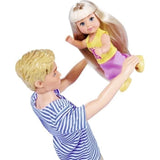 Steffi enceinte poupée 29 cm , avec Kevin 30 cm  Evi 12 cm dans sa poussette 105733673 Simba Toys