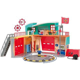 Caserne Sam le Pompier Pontypandy Smoby avec 1 figurine - Jouet pour enfant a partir de 3 ans