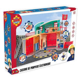 Caserne Sam le Pompier Pontypandy Smoby avec 1 figurine - Jouet pour enfant a partir de 3 ans