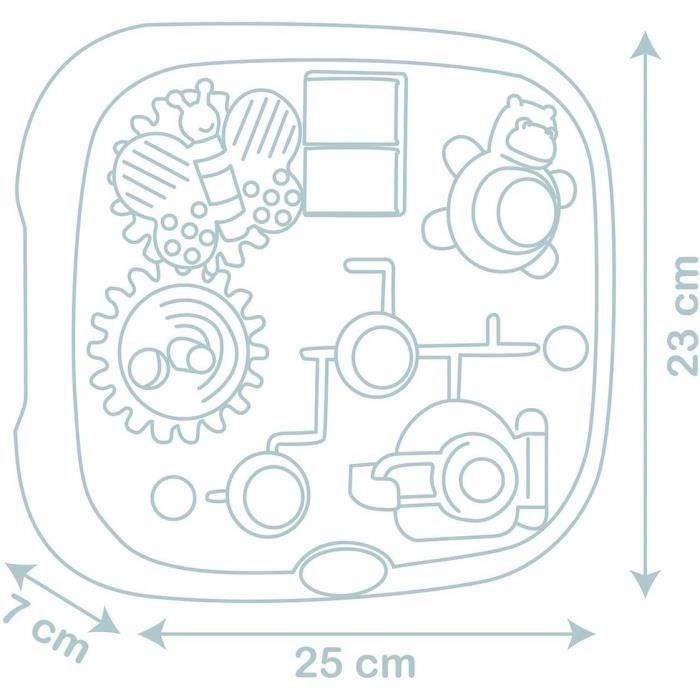 SMOBY - Little SMOBY - LS Tablette d'Activités - 1er âge