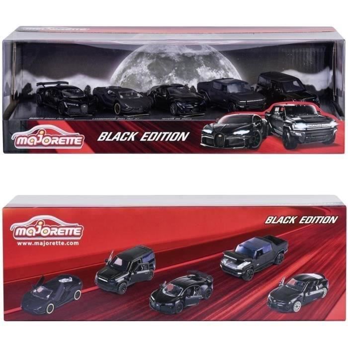 MAJORETTE  - Giftpack - Black Edition 5Pcs Giftpack - Véhicules a collectionner