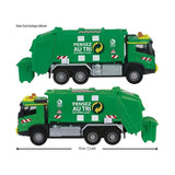 Camion Poubelle Volvo - MAJORETTE - Grand Série 19 cm - Échelle 1/43 - Portes ouvrantes, sons et lumieres - Des 3 ans